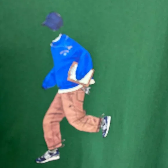 New Balance Athletics Relaxed Sport Style T-Shirt Graphic Men’s XL Green - Picture 3 of 8